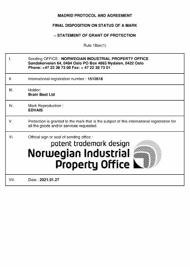 trademark norv